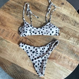 leopard print bikini